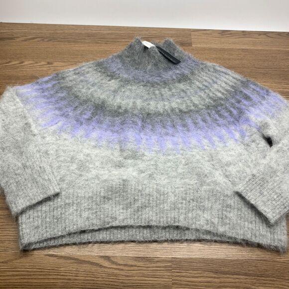 Banana Republic Sweaters - Banana Republic XXL Fairisle Alpaca Blend Mock Neck Pullover Women’s Sweater NWT
